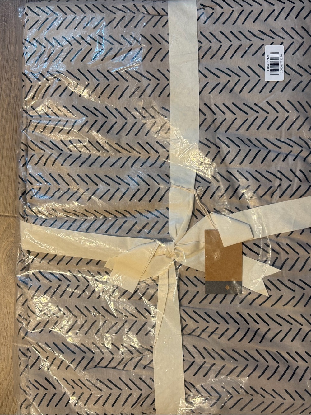 Kyte BABY Youth Khaki Herringbone Blanket